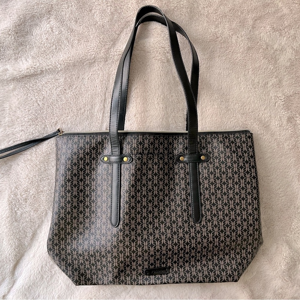 Fossil Felicity Tote Bag Black Brown